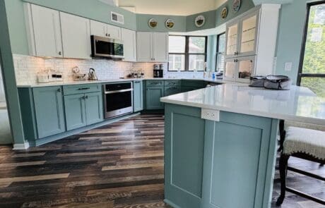 Complete Kitchen Remodel with Custom Cabinets in Akron, Ohio by Summit Remodeling