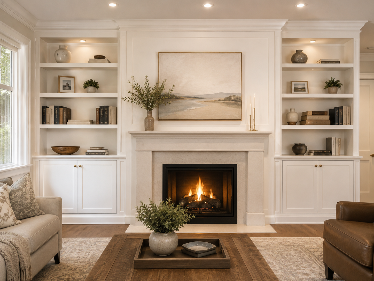 custom-builtins-summit-county-remodeling Builtin cabinets and bookcases in Hudson, OH by Summit Remodeling